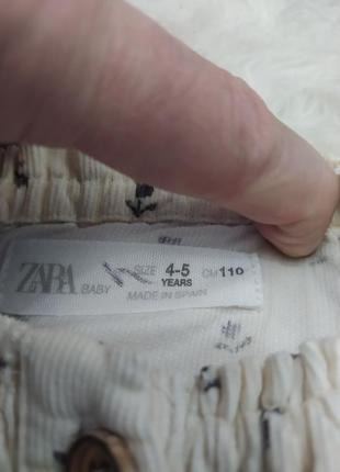 Рубашка кофточка в цветочный принт для девочки 4-5 лет zara