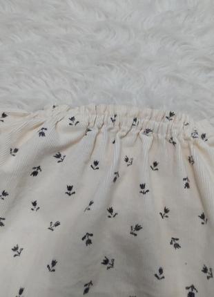 Рубашка кофточка в цветочный принт для девочки 4-5 лет zara