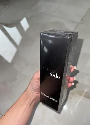 Розкішні armani code парфуми оригінал духи 100 мл парфюм