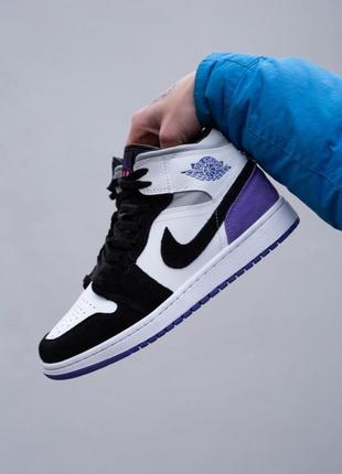 Чоловічі кросівки nike air jordan 1 retro high fleece