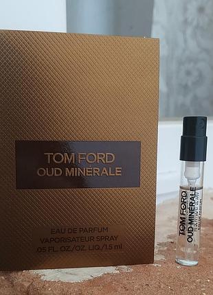 Oud minerale, cafe rose, tom ford, пробник