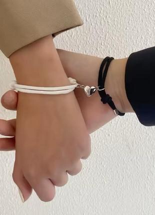 Парные браслеты на магните / парнее браслеты