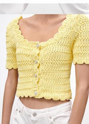 Топ от zara в хорошем состоянии