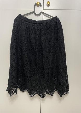 Юбка из кружева