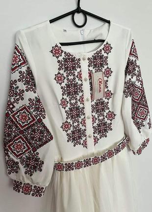 Платье платье украинское