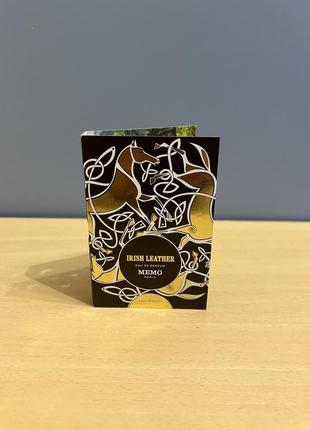 Memo paris irish leather, пробник