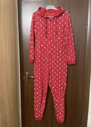 Уютный кигуруми с утеплением 46 размер