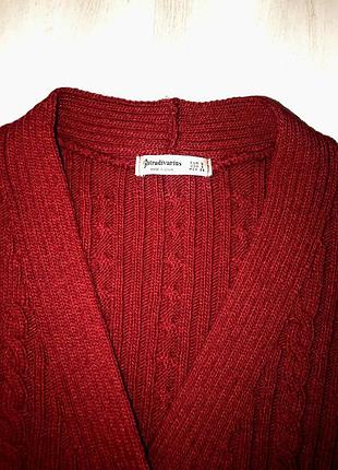 Червоний кардиган
