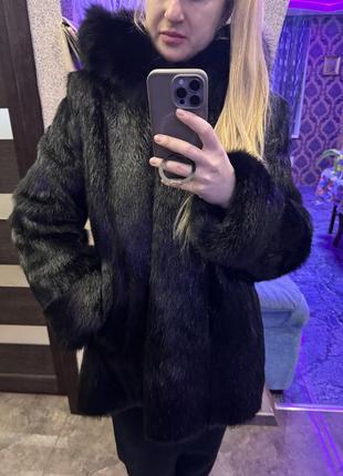 Шуба из нутрии