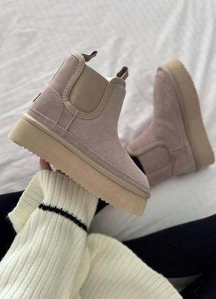 Угги ugg neumal platform chelsea ”latte”
