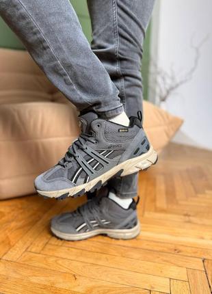 Чоловічі кросівки asics gel-sonoma 15-50 gtx grape grey beige fur