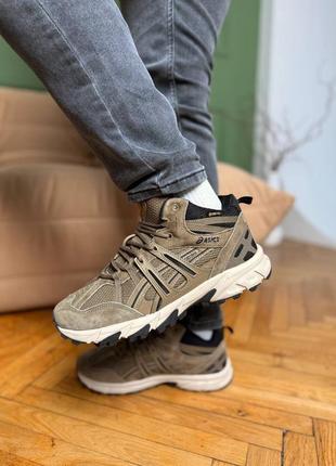 Чоловічі кросівки asics gel-sonoma 15-50 gtx grape brown beige fur