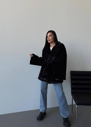 Шубка из экомеха 😍 снова в наличии 🔥🔥