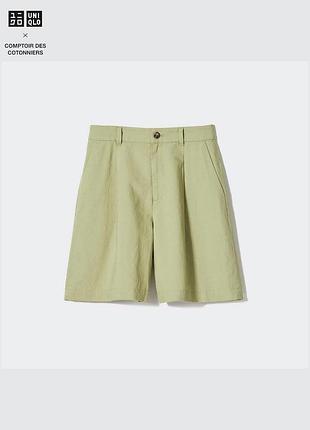 Шорти з льоном uniqlo comptoir des cotonniers