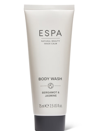 Espa bergamot & jasmine body wash средство для очищения тела, 75 мл