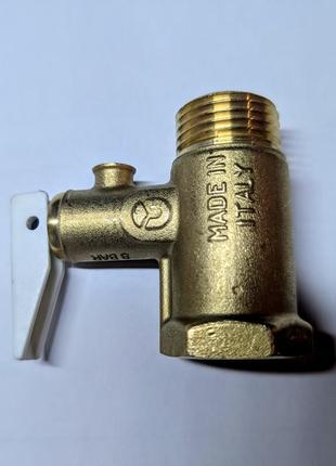 Клапан предохранительный 8bar 1/2" unival ms0012 для бойлера