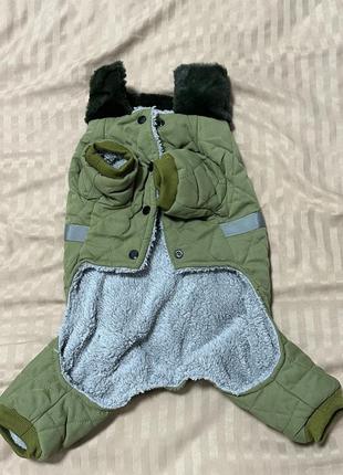 Теплий комбінезон для собаки