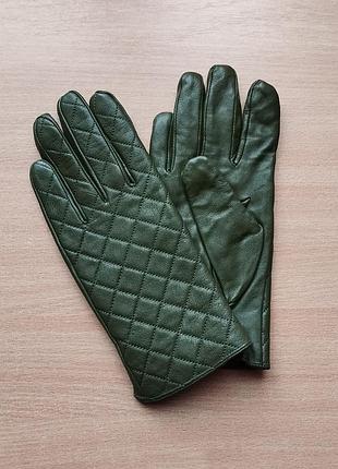 Кожаные женские перчатки tu