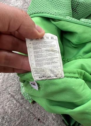 Сумка puma винтажная, зеленая сумка в сетку puma, сумка на плечо