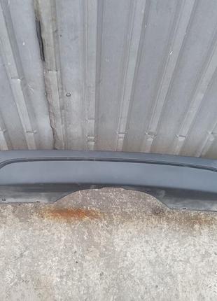 Bmw x5 f15 51127303141 спойлер бампера задній накладка бампера нижня