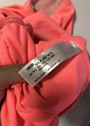 Яскравий суцільний купальник asos 75e 75f9 фото