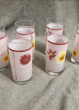 Набір склянок luminarc, склянки, чарки