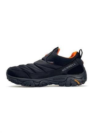 👟мужские кроссовки merrell nova moc black orange