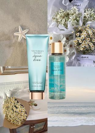 Набор городов и лосьон aqua kiss victoria’s secret