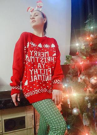 Один дома / новогодний свитер / свитер / home alone / кевин маккалистер / мужской свитер