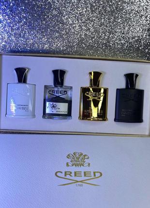 Набор миниатюр creed 4шт по 30ml духи унисекс