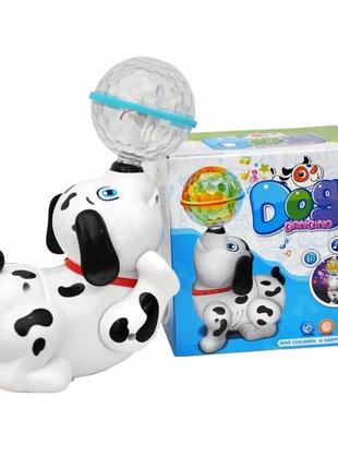 Интерактивная игрушка "танцующая собачка"