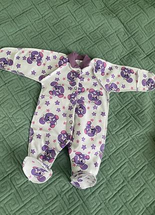 Человечек комбинезон ясельный