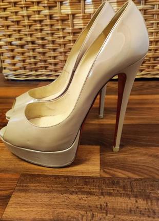 Туфли кожаные christian louboutin оригинал