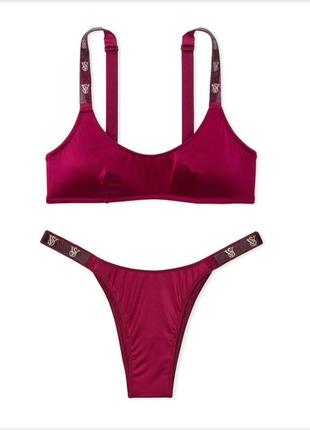 Комплект белья: бралетт и трусики victorias secret very sexy, виктория сикрет