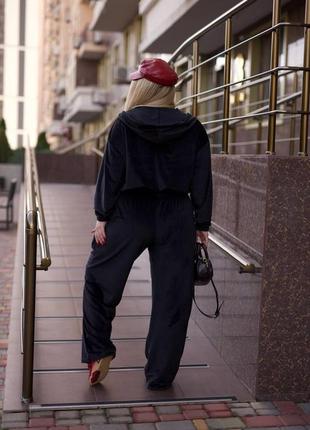 Жіночий спортивний костюм велюр3 фото