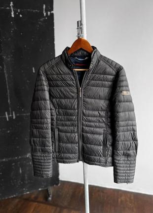 Frieda & freddies new york womens gray padded quilted long sleeve full zip jacket женский микропуховик, пуховик, куртка