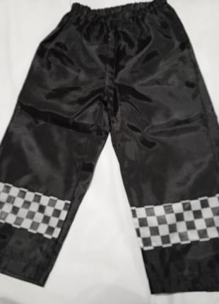 Карнавальный костюм штаны полицейские