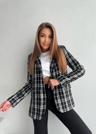 Піджак букле3 фото