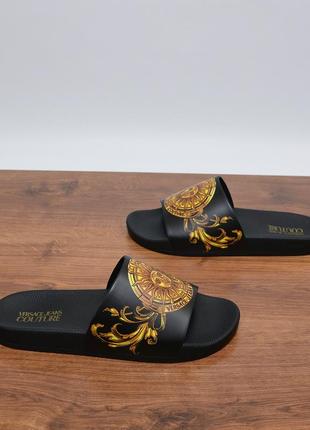 Versace jeans couture garland sun premium шлепанцы оригинал 72ya3sq4