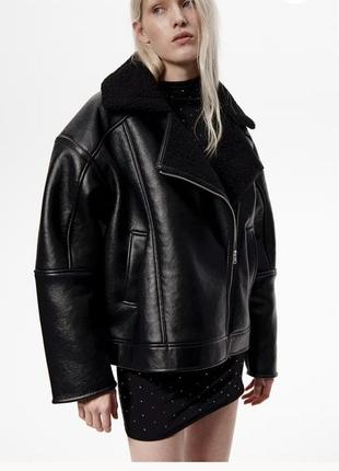 Дубленка h&m