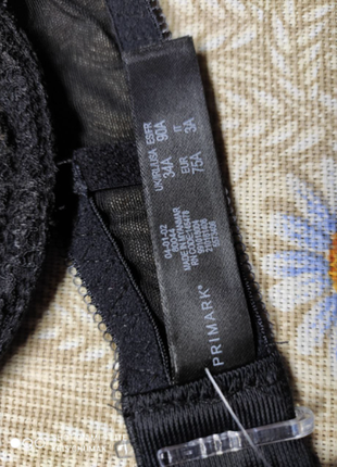 Набір мереживних бюстгальтерів(3шт) на кісточках від primark розмір євро 70а4 фото