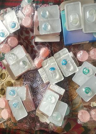 Кольорові контактні лінзи цветние линзи без діоптрій