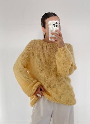 Базовый свитер оверсайз 3