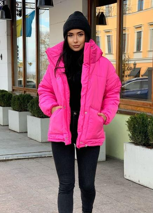 Зимняя куртка женская дутая 250 синтепон 4 цвета 2plgu1431-144iве