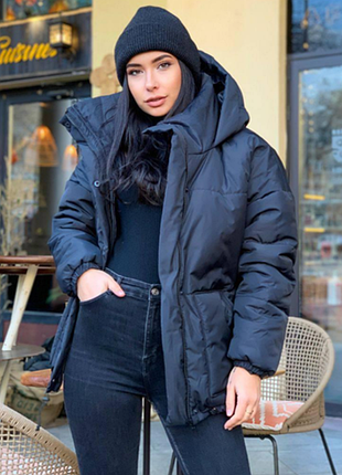 Зимняя куртка женская дутая 250 синтепон 4 цвета 2plgu1431-144iве