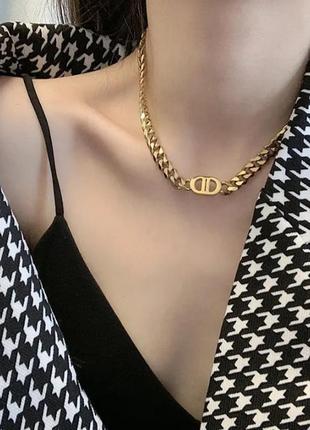 Чокер ланцюжок медсталь