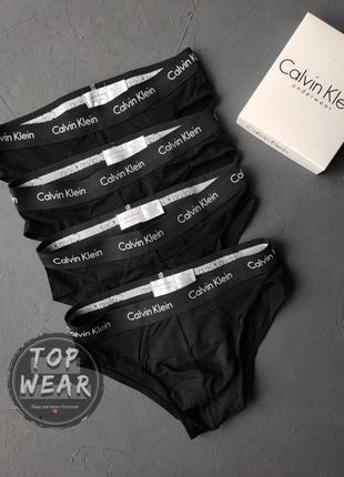 Чоловічі труси плавки calvin klein total black