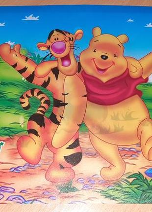 Папка конверт на кнопці . віні пух