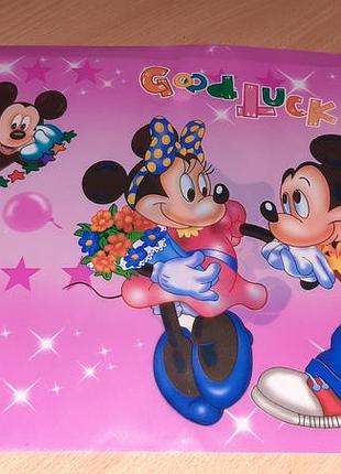 Папка конверт на кнопці   мікі маус