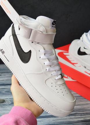 Кросівки зимові nike air force af-1 white 41-45р